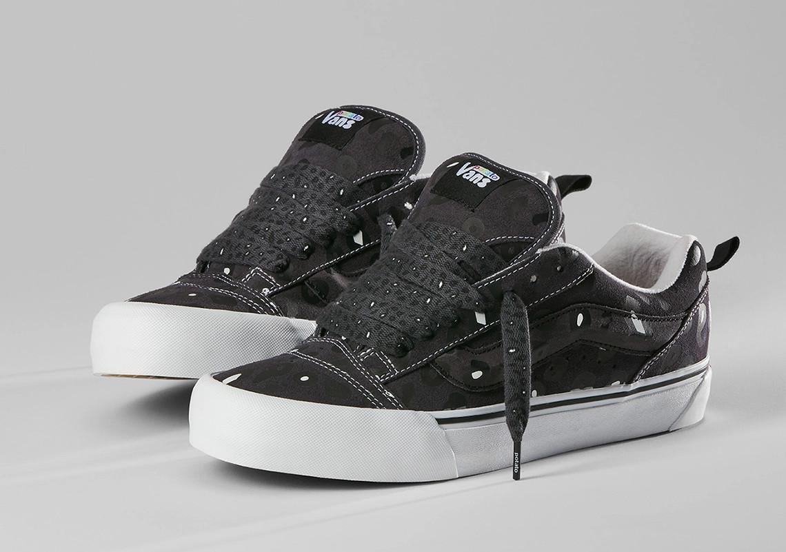 Imran Potato traduit son goût subversif en une collaboration de six pièces avec Vault By Vans. Imran Potato traduit son goût subversif en une collaboration de six pièces avec Vault By Vans.