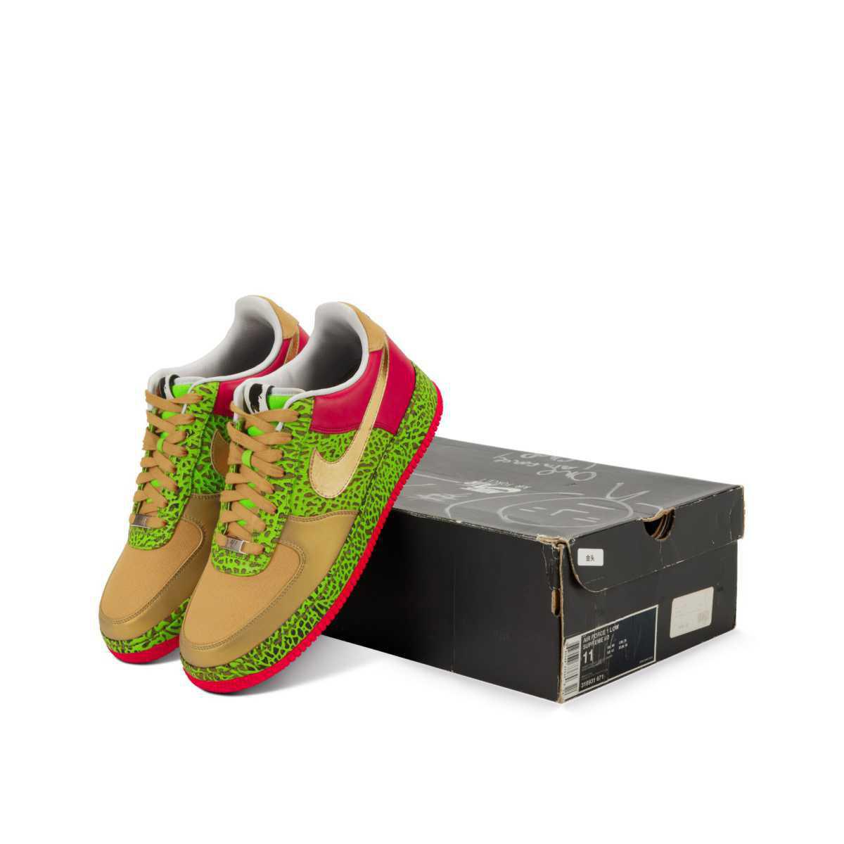 NIKE Air Force 1 Low x Supreme I/O Questlove Gold Toe NIKE Air Force 1 Low x Supreme I/O Questlove Gold Toe