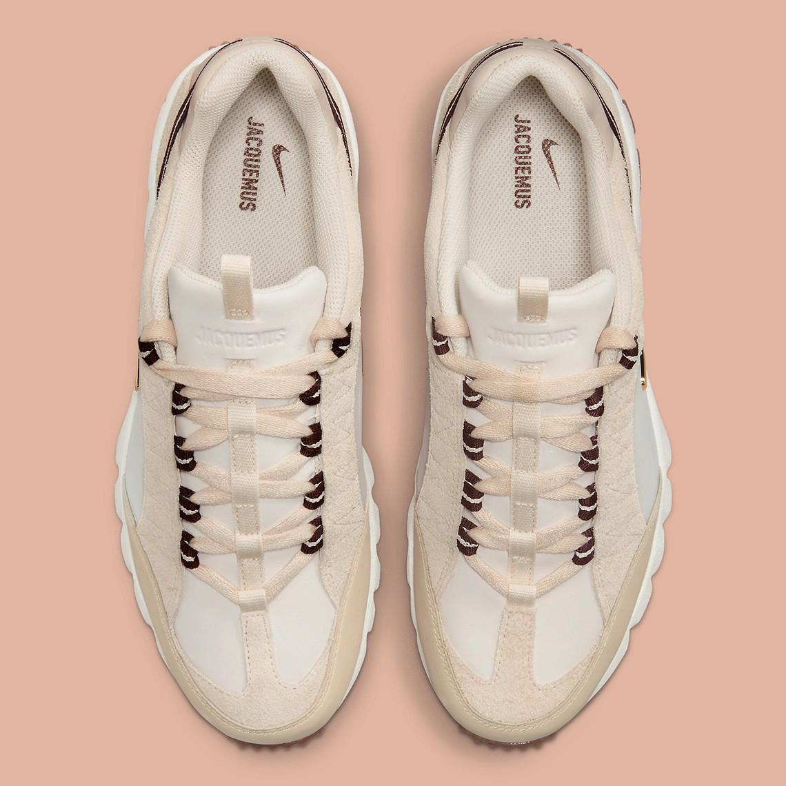 Jacquemus dévoile la collaboration Nike Air Humara LX, un mélange de l'ACG Terra Humara et du couteau de poche.