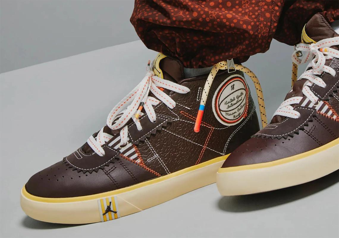 Maison Château Rouge associe son AJ2 à deux versions de la Jordan Series Mid