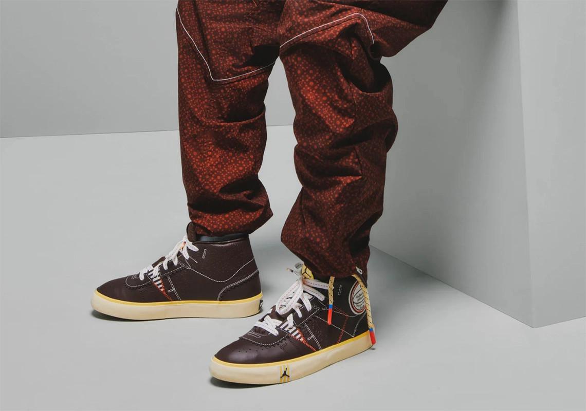 Maison Château Rouge associe son AJ2 à deux versions de la Jordan Series Mid