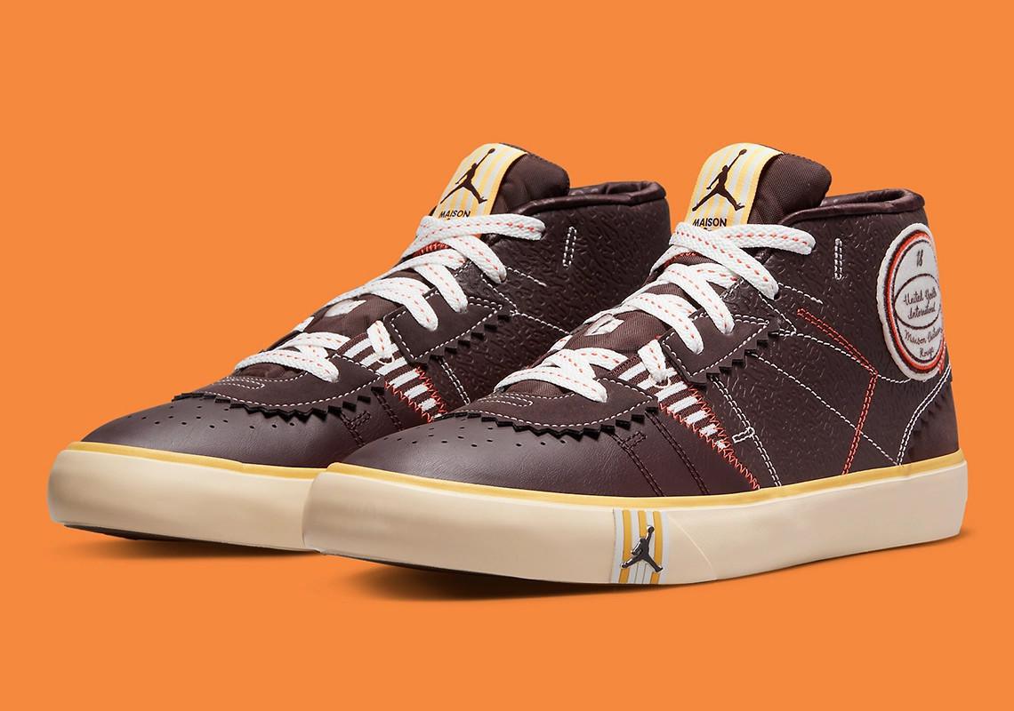 Maison Château Rouge associe son AJ2 à deux versions de la Jordan Series Mid