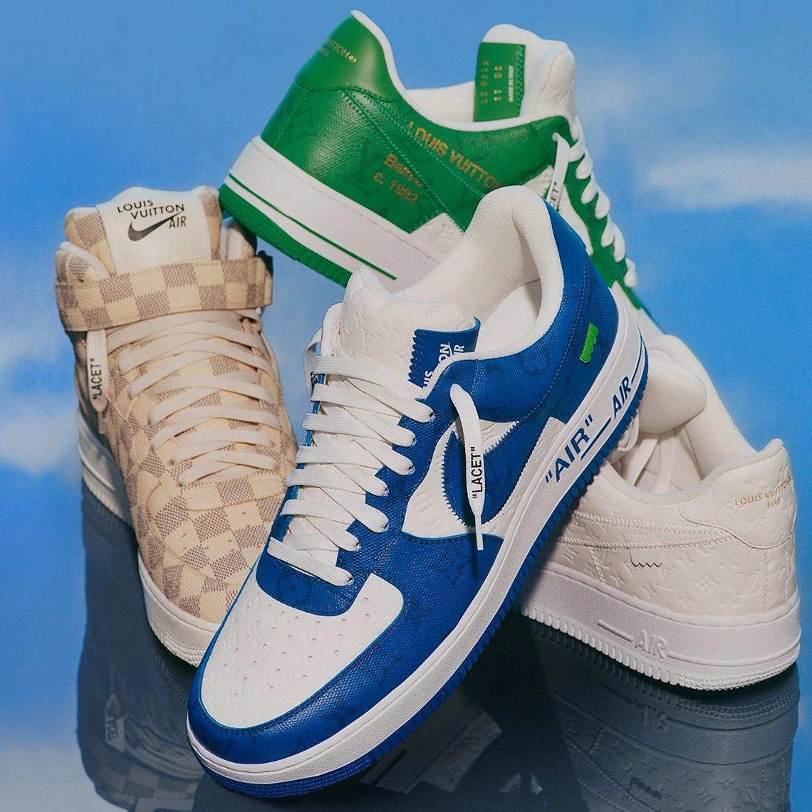 Louis Vuitton Nike Air Force 1 : retails dévoilées Louis Vuitton Nike Air Force 1 : retails dévoilées