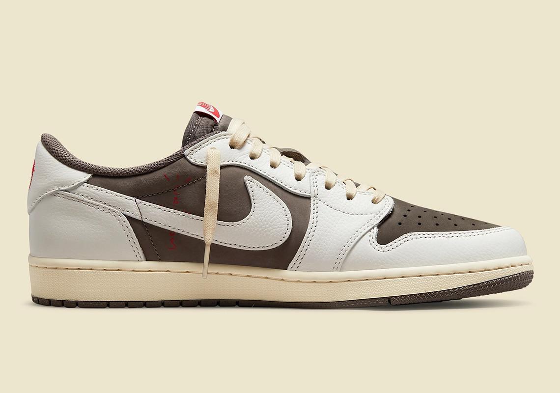 Travis Scott x Air Jordan 1 Low OG " Reverse Mocha ".