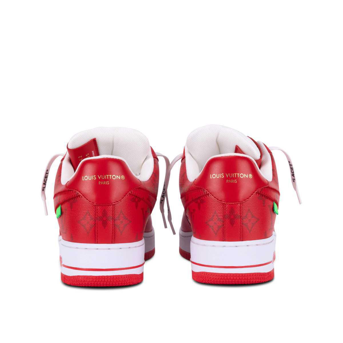NIKE Air Force 1 x Louis Vuitton White Red NIKE Air Force 1 x Louis Vuitton White Red
