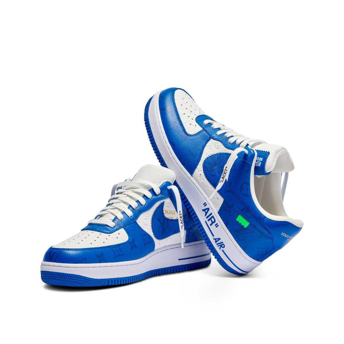NIKE Air Force 1 x Louis Vuitton White Royal NIKE Air Force 1 x Louis Vuitton White Royal