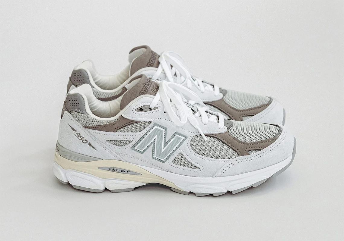 YCMC propose quatre options de dentelle pour sa collaboration avec New Balance 990v3.
