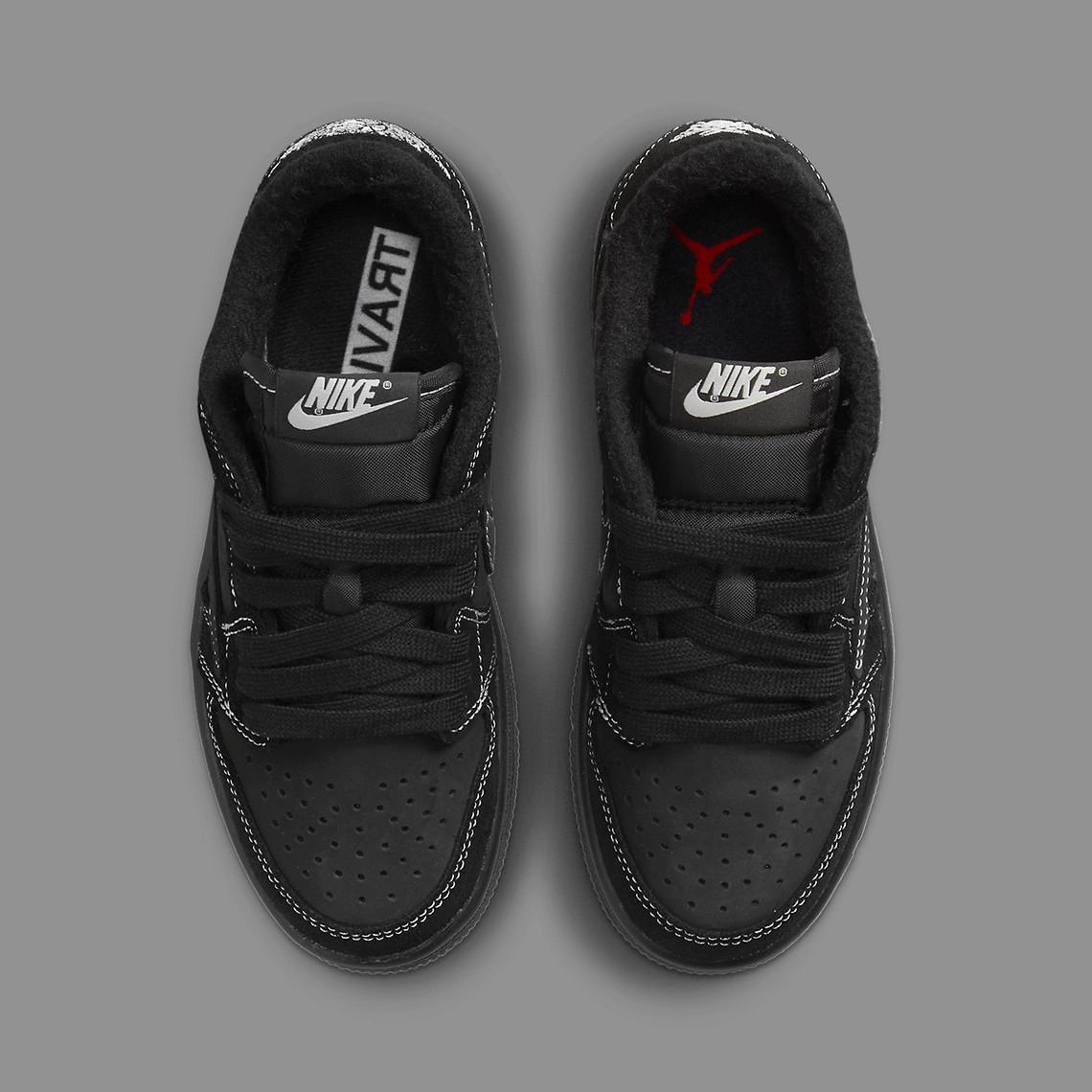 Air Jordan 1 Low Travis Scott x "Black/Phantom".