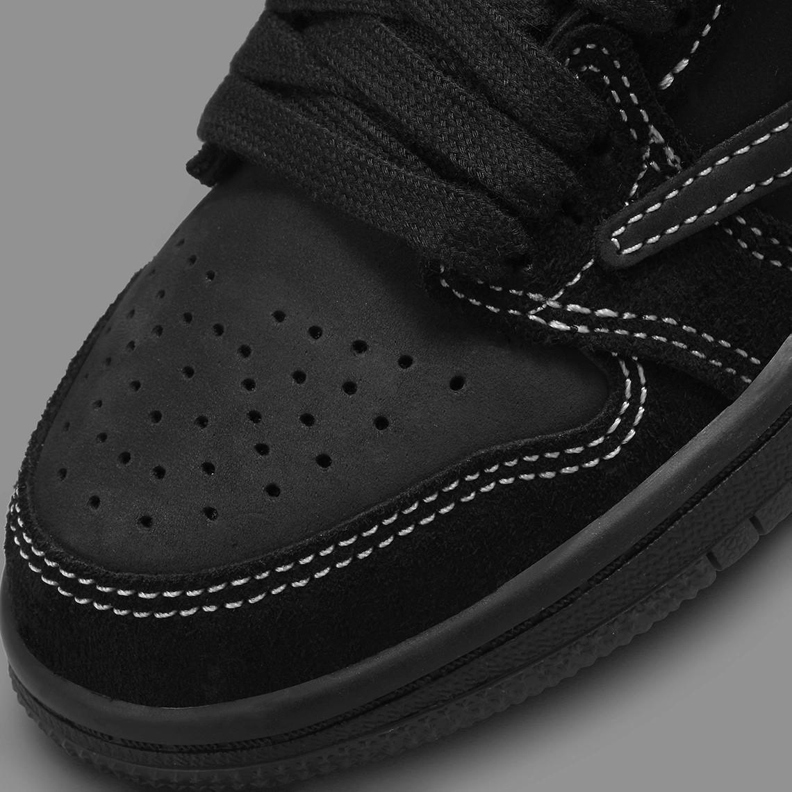 Air Jordan 1 Low Travis Scott x "Black/Phantom".