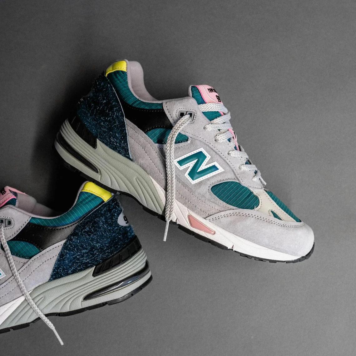 La New Balance 991 fait une apparition en fin d'été avec des accents sarcelle et rose La New Balance 991 fait une apparition en fin d'été avec des accents sarcelle et rose