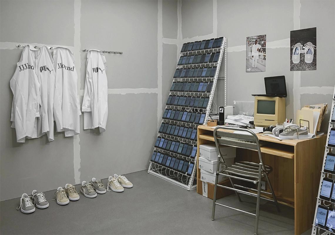 Le Pop-Up de Shanghai de JJJJound et PUMA s'inspire de Clickfarms. Le Pop-Up de Shanghai de JJJJound et PUMA s'inspire de Clickfarms.