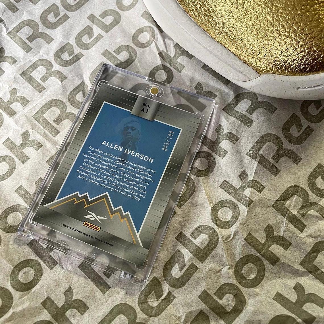 Panini et Reebok donnent le coup d'envoi de leur prochaine collaboration Panini et Reebok donnent le coup d'envoi de leur prochaine collaboration