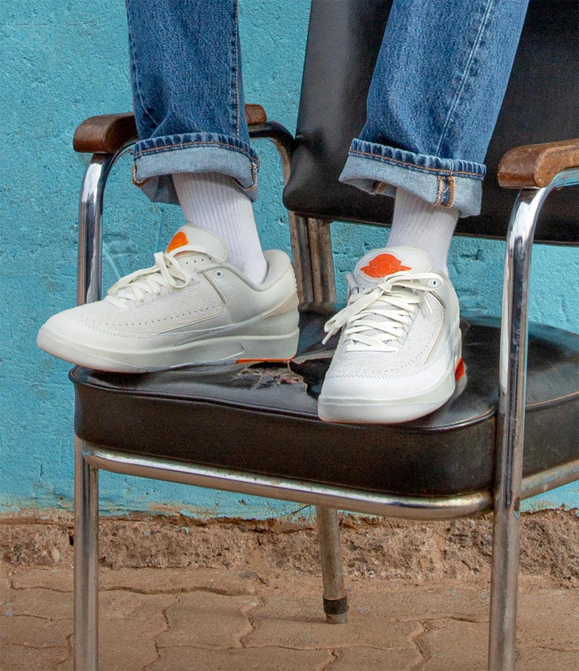 La sortie de la Shelflife x Air Jordan 2 Low est prévue pour le 21 octobre. La sortie de la Shelflife x Air Jordan 2 Low est prévue pour le 21 octobre.