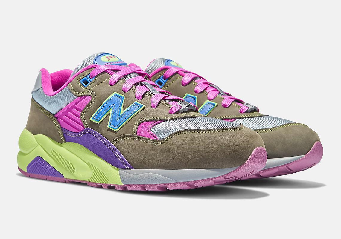 Images officielles de la STRAY RATS x New Balance 580