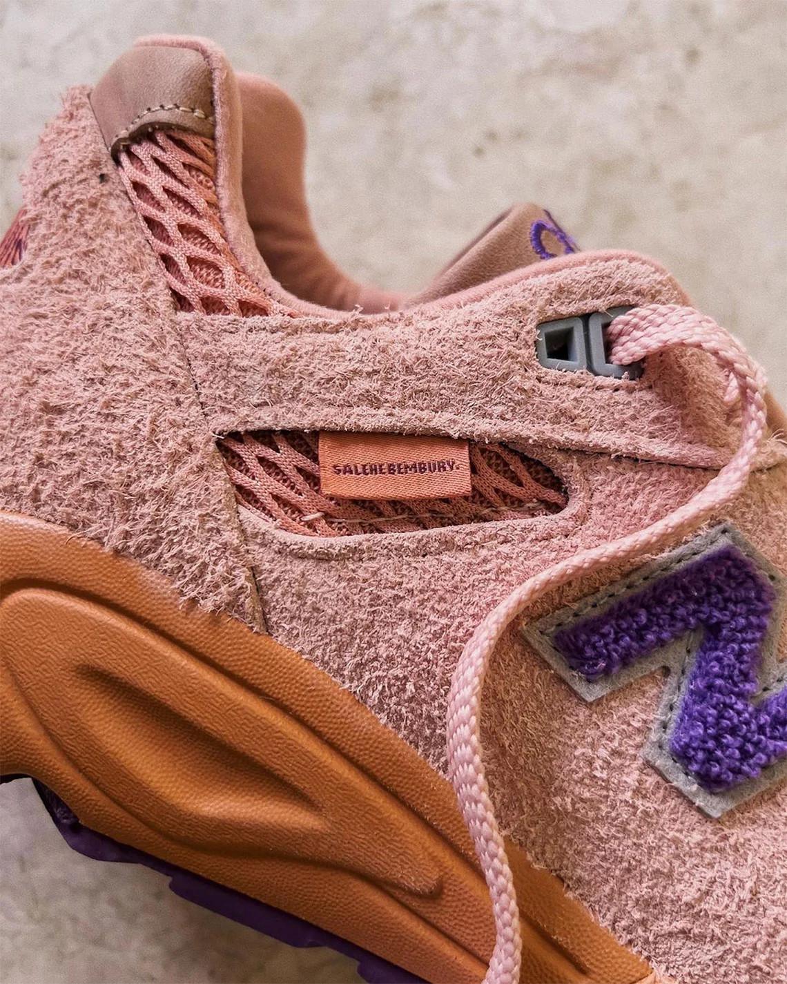 Aperçu détaillé de la collaboration de Salehe Bembury avec New Balance 990v2 Aperçu détaillé de la collaboration de Salehe Bembury avec New Balance 990v2