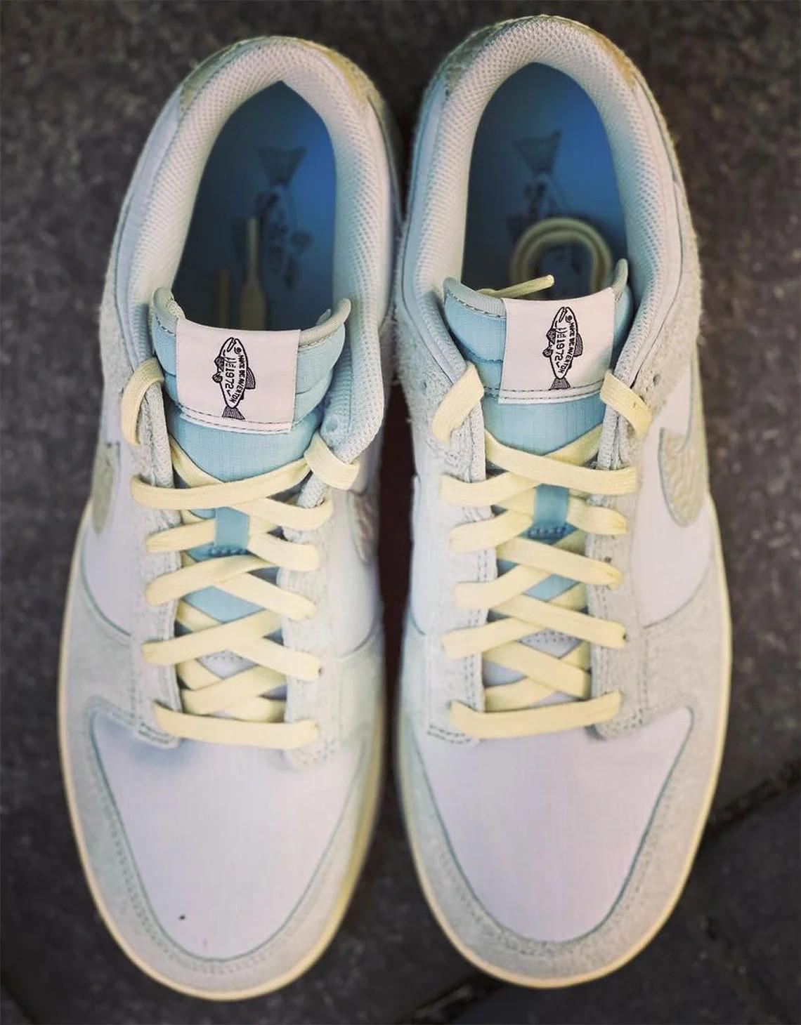 Une Nike Dunk Low recouvert d'écailles rend hommage aux traditions de pêche de l'Oregon. Une Nike Dunk Low recouvert d'écailles rend hommage aux traditions de pêche de l'Oregon.