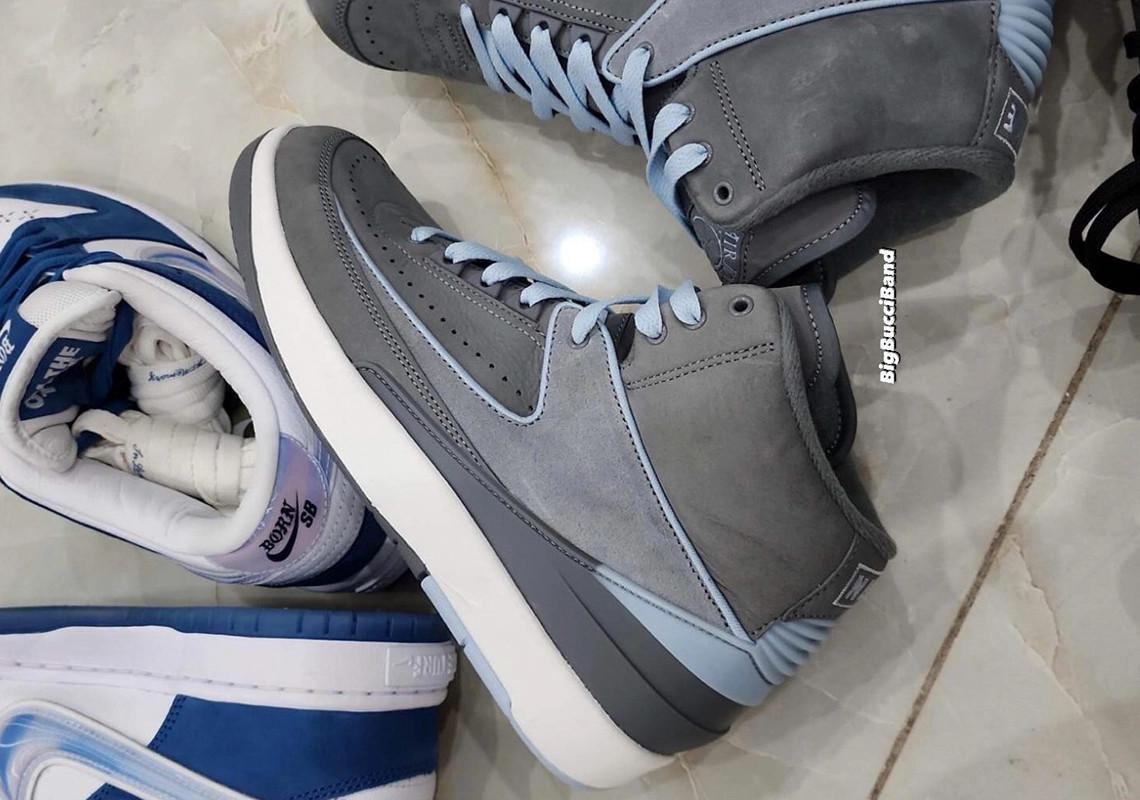 Premier regard sur l'Air Jordan 2 " Cool Grey ".