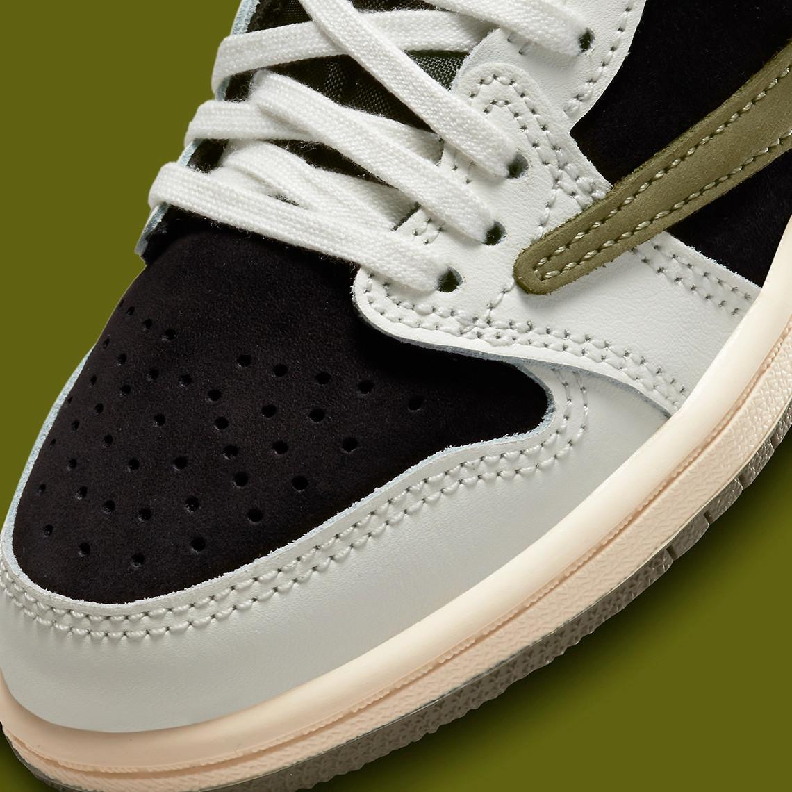 Images officielles du Travis Scott x Air Jordan 1 Low OG "Olive" (PS/TD) Images officielles du Travis Scott x Air Jordan 1 Low OG "Olive" (PS/TD)