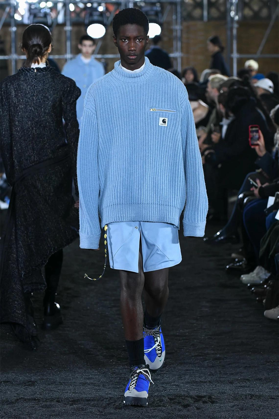 sacai dévoile trois coloris de sa collaboration avec Nike Air Footscape à la Fashion Week de Paris. sacai dévoile trois coloris de sa collaboration avec Nike Air Footscape à la Fashion Week de Paris.
