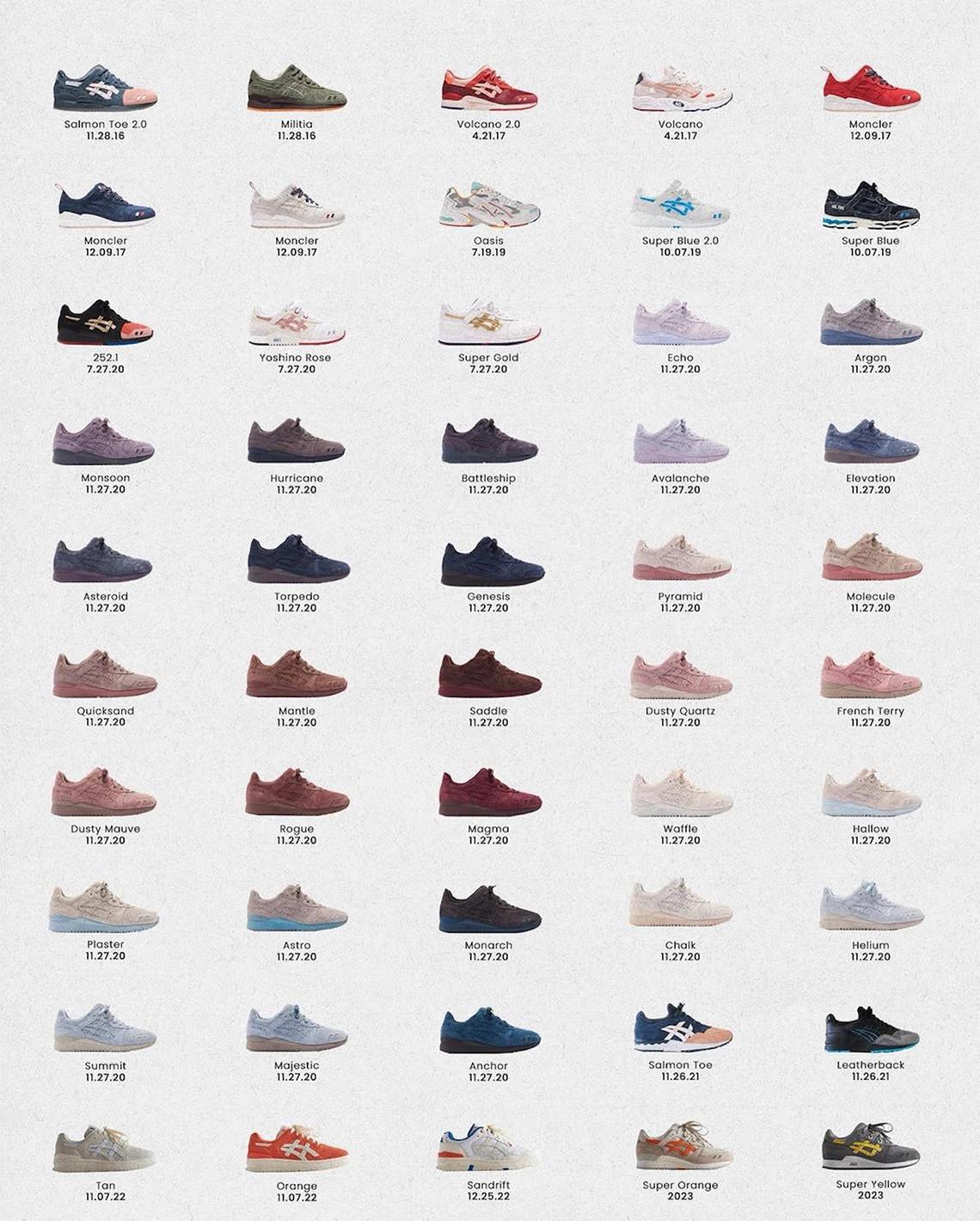 Ronnie Fieg annonce les 99e et 100e collaborations ASICS, qui coïncident avec l'ouverture des nouveaux magasins de Los Angeles et Miami. Ronnie Fieg annonce les 99e et 100e collaborations ASICS, qui coïncident avec l'ouverture des nouveaux magasins de Los Angeles et Miami.