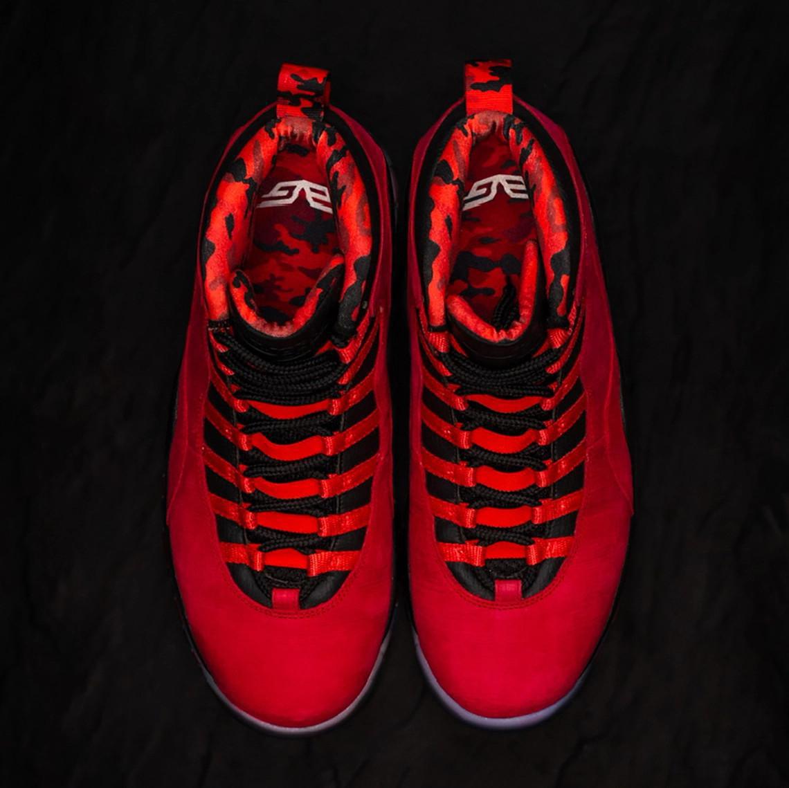 Aperçu détaillé de l'Air Jordan 10 PE de Blake Griffin Aperçu détaillé de l'Air Jordan 10 PE de Blake Griffin