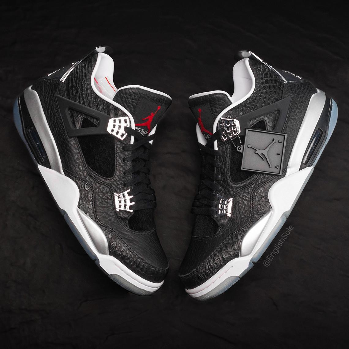 Voici un aperçu de l'ultra rare Air Jordan 4 "Wild 'n Out" PE Voici un aperçu de l'ultra rare Air Jordan 4 "Wild 'n Out" PE