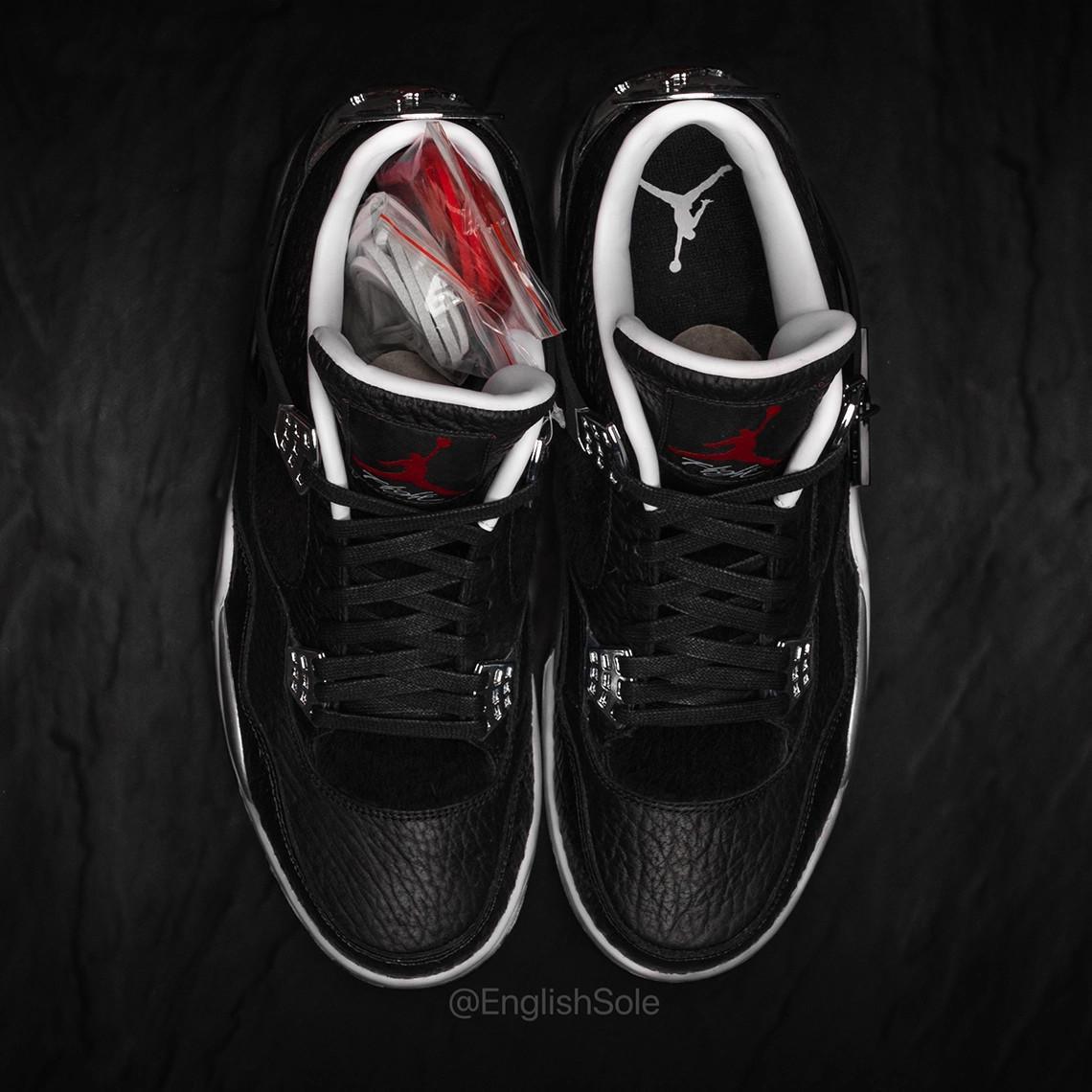 Voici un aperçu de l'ultra rare Air Jordan 4 "Wild 'n Out" PE Voici un aperçu de l'ultra rare Air Jordan 4 "Wild 'n Out" PE