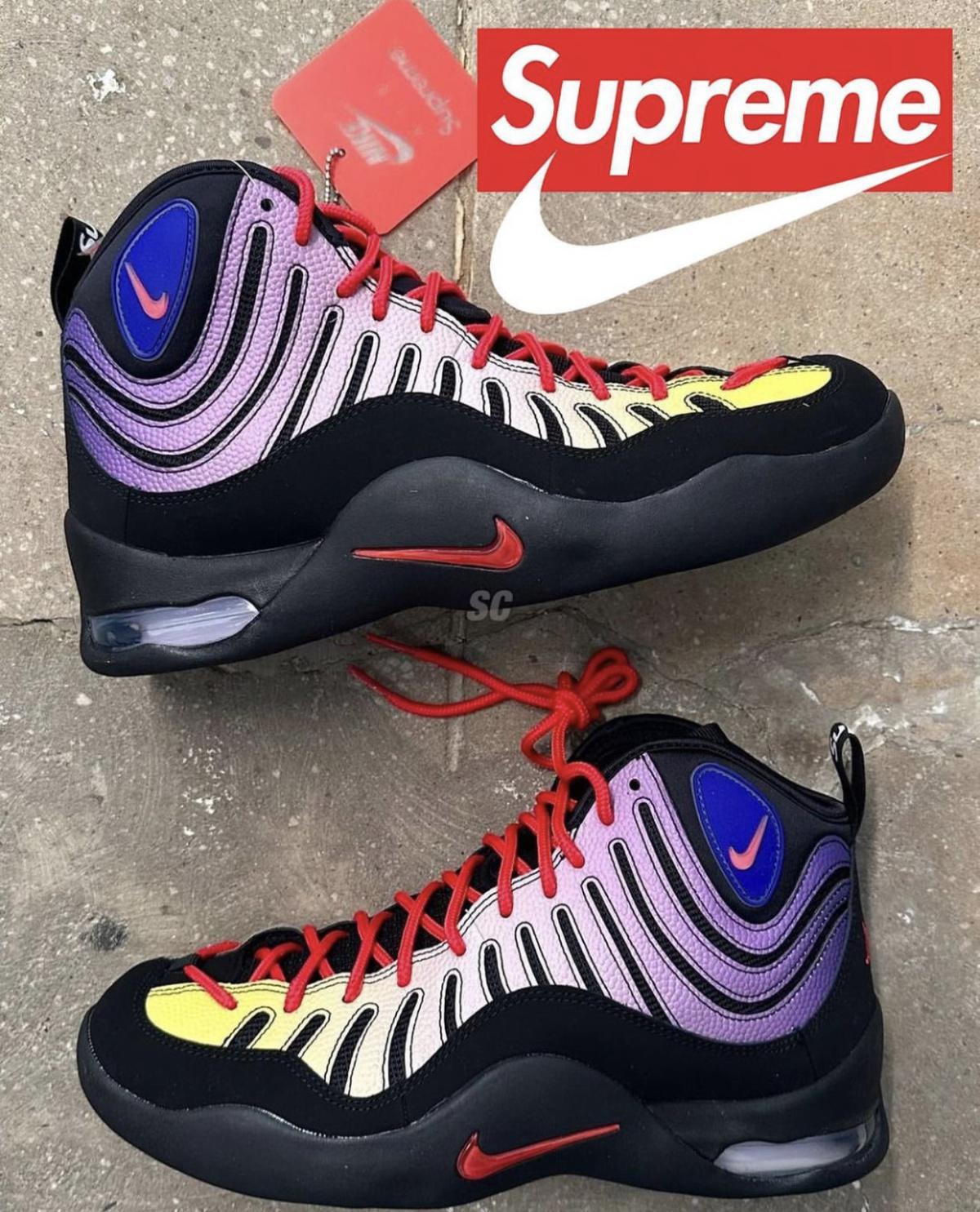 Premier coup d'œil sur les couleurs de Supreme x Nike Air Bakin Premier coup d'œil sur les couleurs de Supreme x Nike Air Bakin