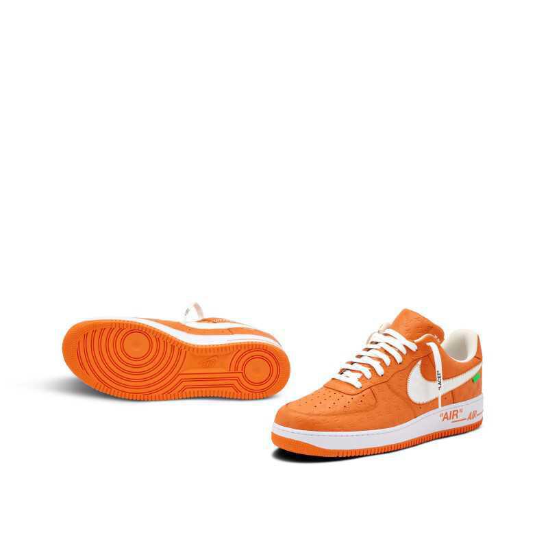 NIKE Air Force 1 x Louis Vuitton Orange NIKE Air Force 1 x Louis Vuitton Orange
