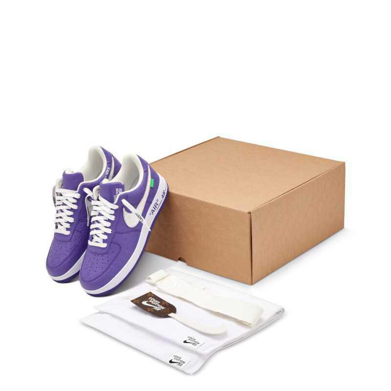 NIKE Air Force 1 x Louis Vuitton Purple NIKE Air Force 1 x Louis Vuitton Purple