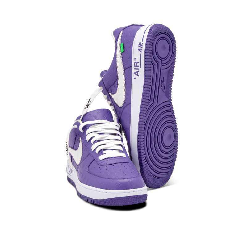 NIKE Air Force 1 x Louis Vuitton Purple NIKE Air Force 1 x Louis Vuitton Purple