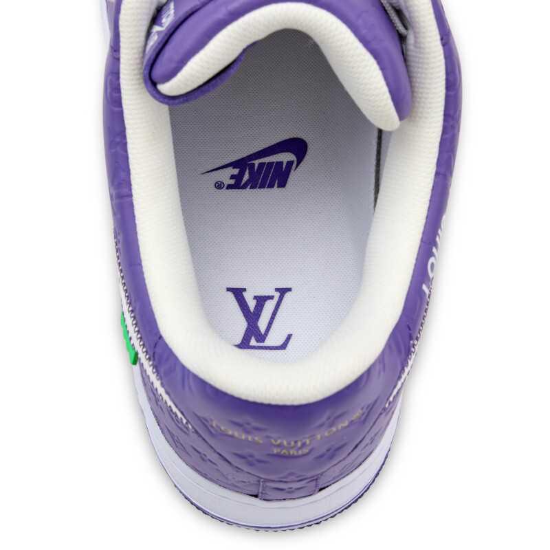 NIKE Air Force 1 x Louis Vuitton Purple NIKE Air Force 1 x Louis Vuitton Purple