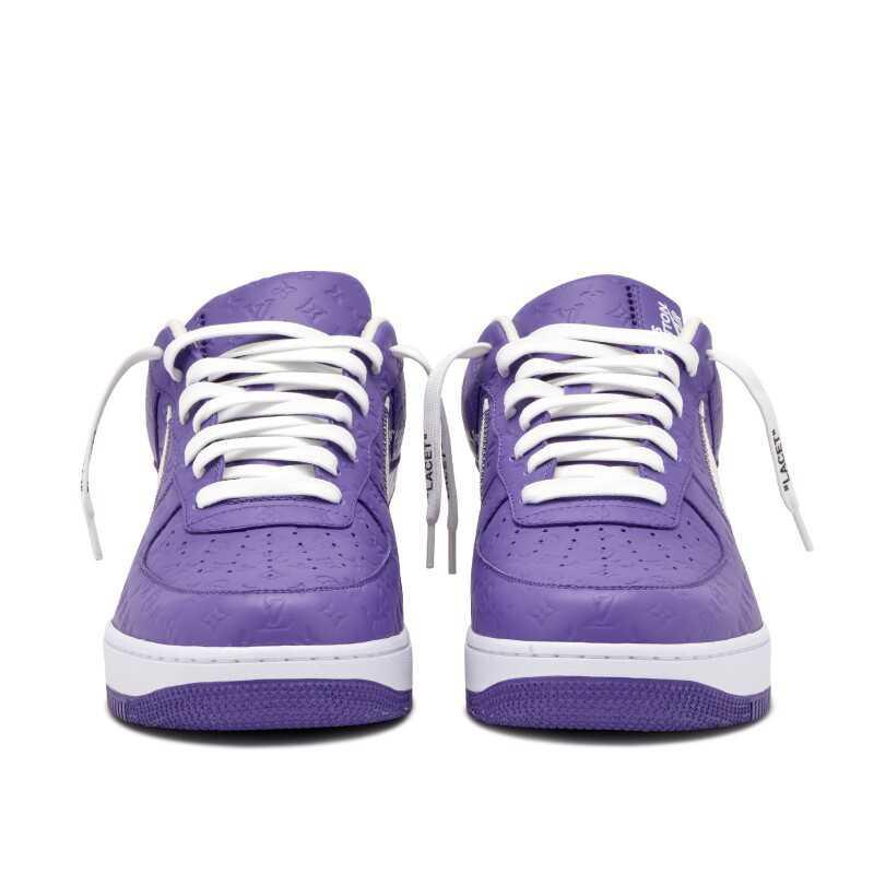 NIKE Air Force 1 x Louis Vuitton Purple NIKE Air Force 1 x Louis Vuitton Purple