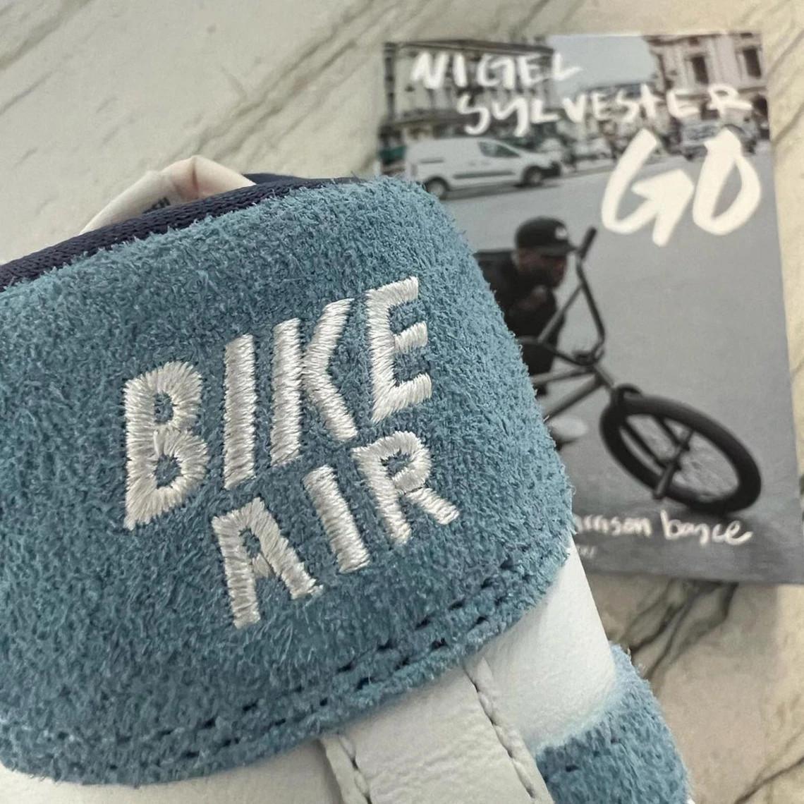 Nigel Sylvester annonce une collaboration avec Nike Air Ship sur le thème "Bike Air".