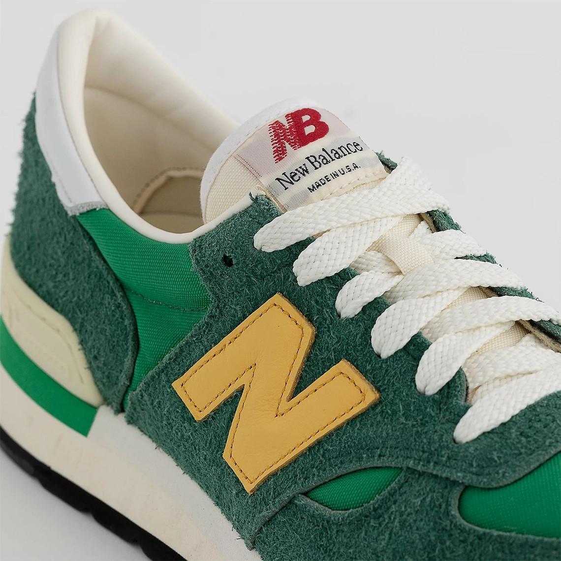 La New Balance 990 MADE In USA "Green/Yellow" arrive le 30 mars