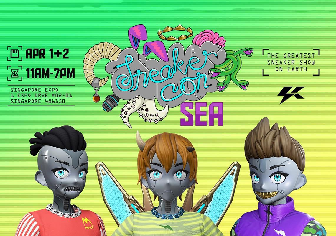 Sneaker Con Singapore marque la première apparition de la convention en Asie du Sud-Est Sneaker Con Singapore marque la première apparition de la convention en Asie du Sud-Est