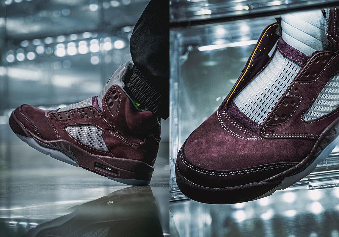 Air Jordan 5 "Burgundy" de retour le 9 septembre Air Jordan 5 "Burgundy" de retour le 9 septembre