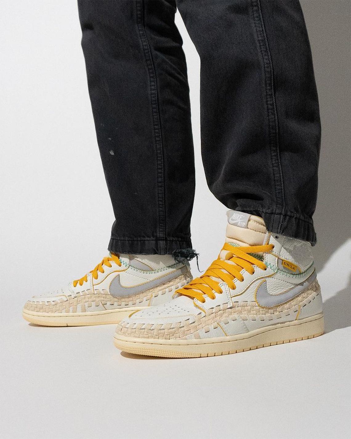 La prochaine collaboration entre Union LA et Air Jordan 1 comprend des éléments de Footscape Woven La prochaine collaboration entre Union LA et Air Jordan 1 comprend des éléments de Footscape Woven