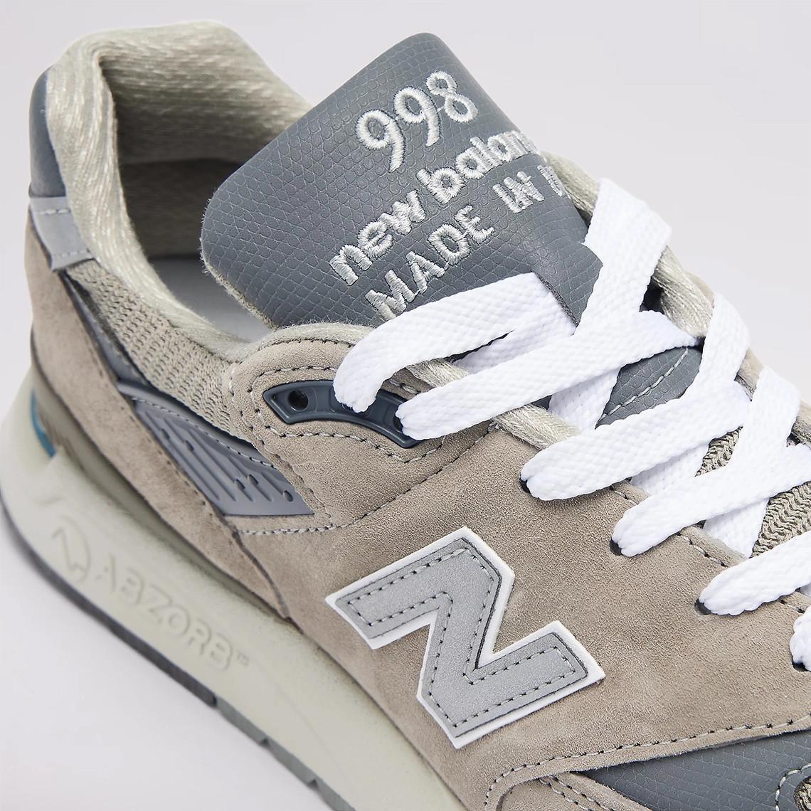 La New Balance 998 "Grey/Silver" sort le 12 mai La New Balance 998 "Grey/Silver" sort le 12 mai