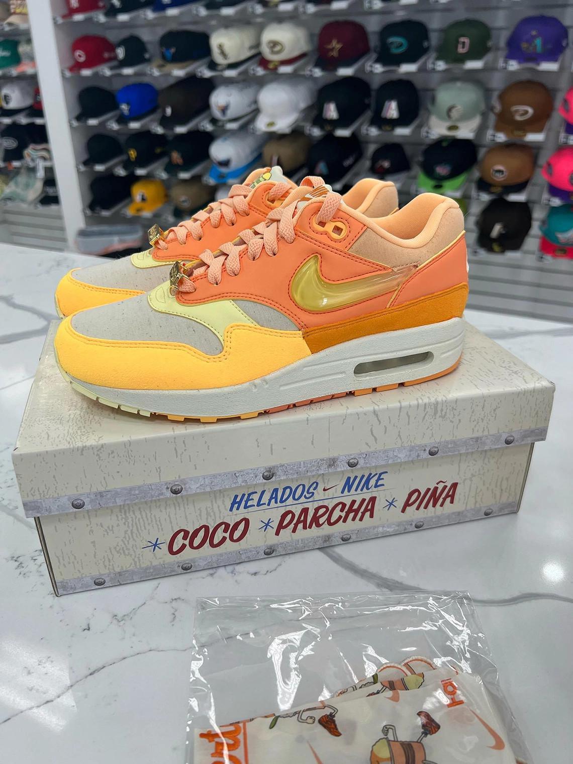 La Nike Air Max 1 "Puerto Rico" s'inspire des saveurs populaires de Piragua La Nike Air Max 1 "Puerto Rico" s'inspire des saveurs populaires de Piragua