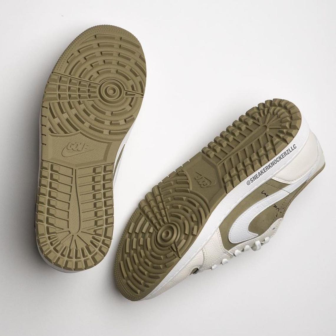 L'Air Jordan 1 Low Golf "Olive" de Travis Scott sort le 13 octobre L'Air Jordan 1 Low Golf "Olive" de Travis Scott sort le 13 octobre