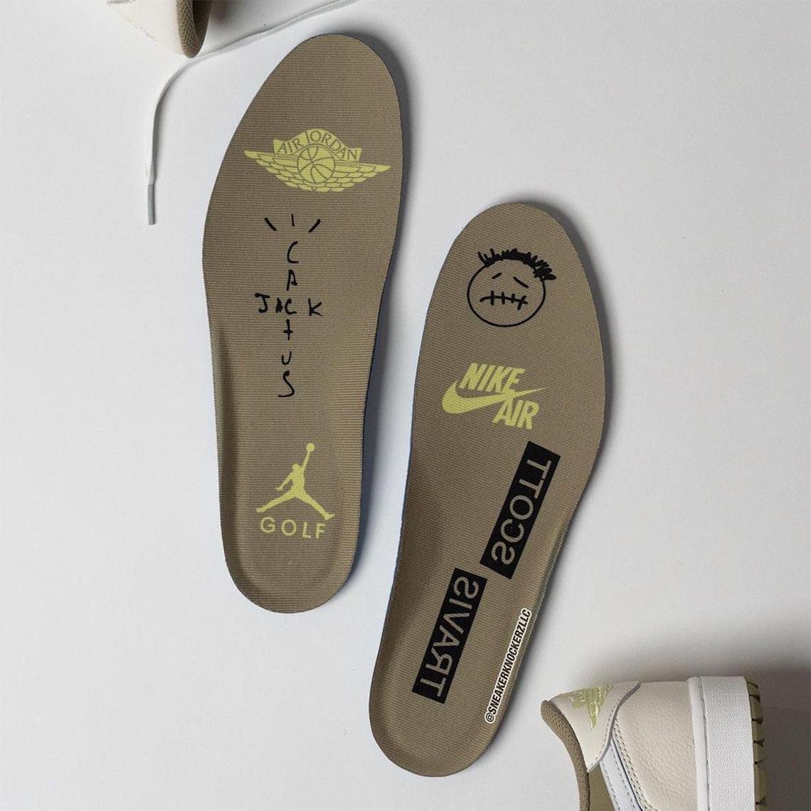 L'Air Jordan 1 Low Golf "Olive" de Travis Scott sort le 13 octobre L'Air Jordan 1 Low Golf "Olive" de Travis Scott sort le 13 octobre