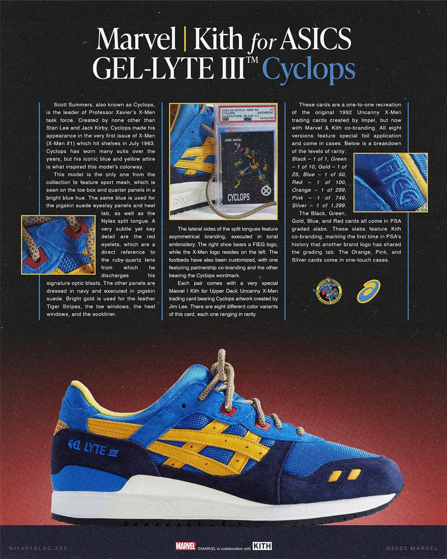 MARVEL | Kith pour ASICS GEL-LYTE III Remastered MARVEL | Kith pour ASICS GEL-LYTE III Remastered