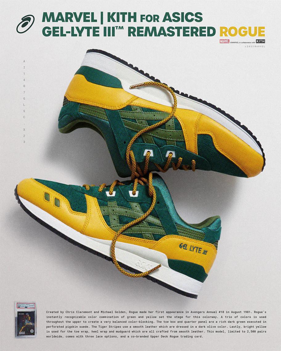 MARVEL | Kith pour ASICS GEL-LYTE III Remastered MARVEL | Kith pour ASICS GEL-LYTE III Remastered