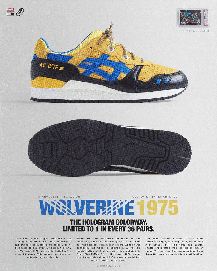 MARVEL | Kith pour ASICS GEL-LYTE III Remastered MARVEL | Kith pour ASICS GEL-LYTE III Remastered