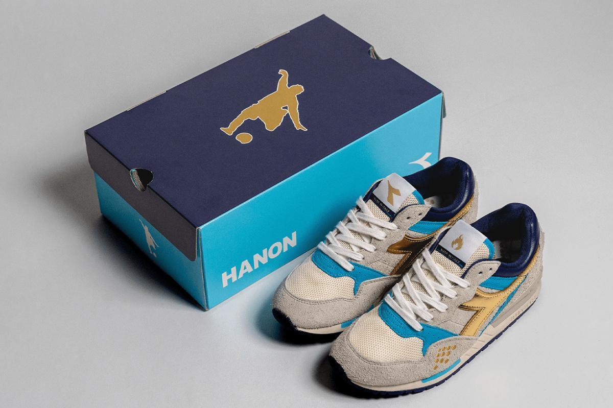 Le pack HANON x Diadora "Glorious Moments" rend hommage au but de James McFadden lors de la Coupe du monde de Paris Le pack HANON x Diadora "Glorious Moments" rend hommage au but de James McFadden lors de la Coupe du monde de Paris