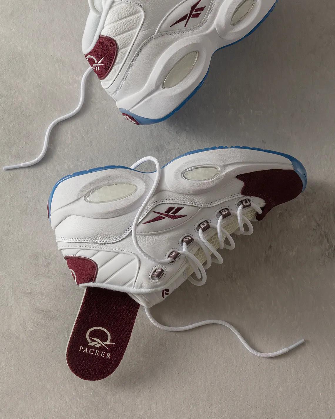 La Reebok Question Mid "Burgundy" exclusive à Packer sort le 8 août La Reebok Question Mid "Burgundy" exclusive à Packer sort le 8 août