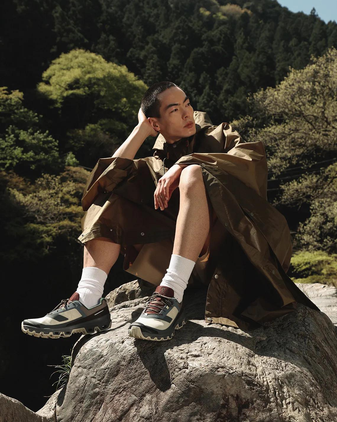 L'imperméable Packer x On Cloudventure s'inspire des paysages naturels L'imperméable Packer x On Cloudventure s'inspire des paysages naturels