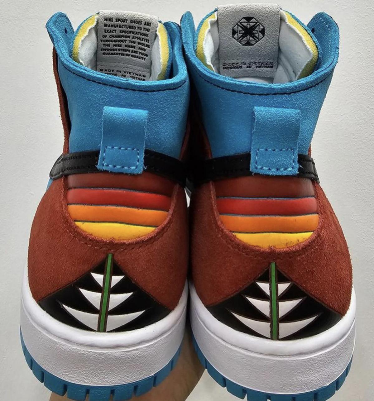 Di'orr Greenwood célèbre les arts navajos avec sa collaboration avec Nike SB Dunk High Di'orr Greenwood célèbre les arts navajos avec sa collaboration avec Nike SB Dunk High