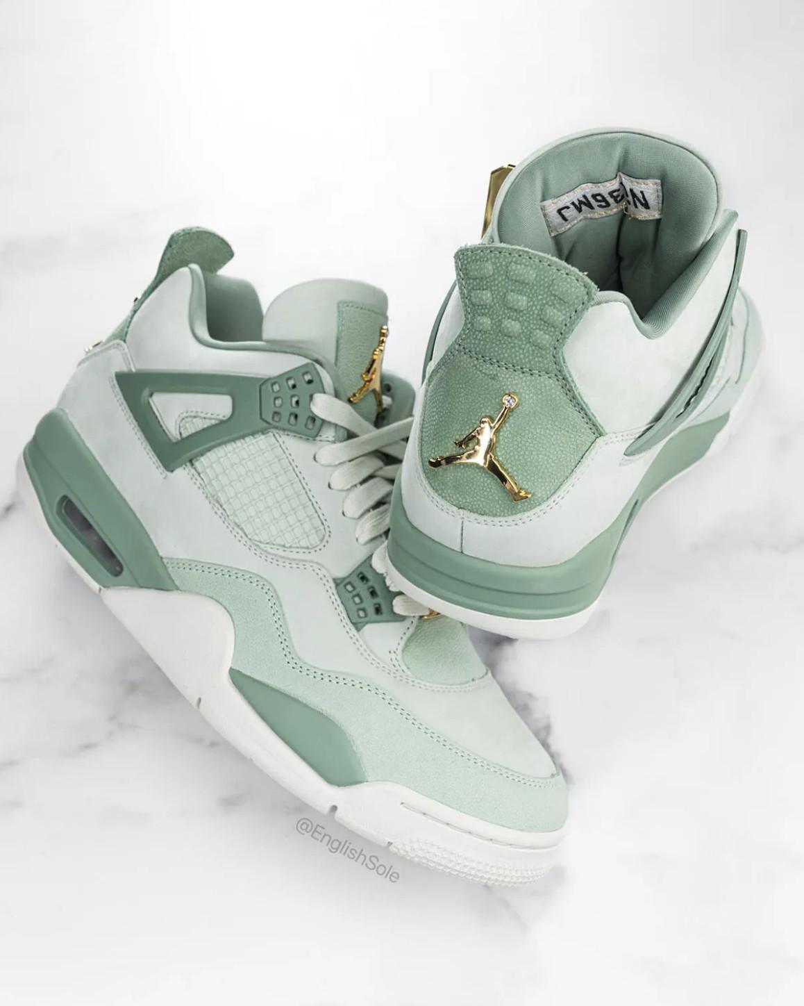 Air Jordan 4 "First Class" sertie de diamants et fabriquée exclusivement pour les athlètes de la WNBA Air Jordan 4 "First Class" sertie de diamants et fabriquée exclusivement pour les athlètes de la WNBA